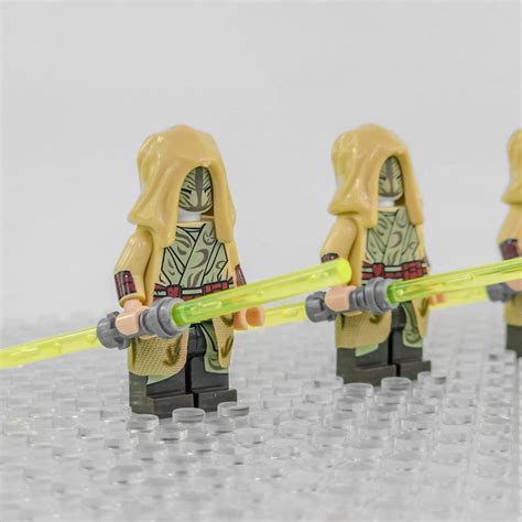 Star Wars Tor Jedi Temple Guards Minifigure Set Of 5pcs With Weapons And Accessories Brikzz