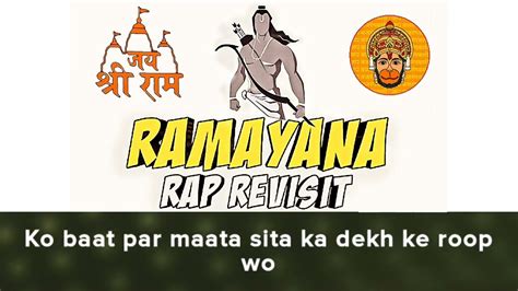 NEW RAP SONG RAMAYANA RAP REVISIT Song Rap Ramayan YouTube