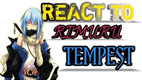 React Rimuru Friends Tempest Art Sword I Was A Sword When I