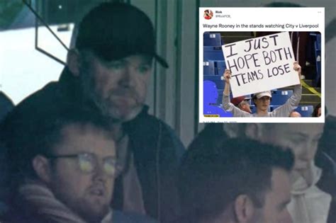 Fans All Say The Same Thing As Man Utd Legend Wayne Rooney Spotted At