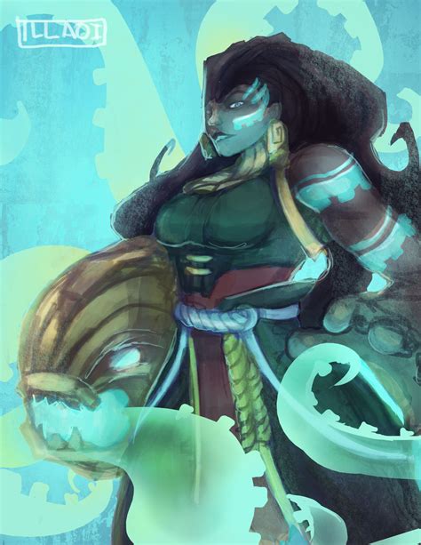 Illaoi fan art by Hamzilla15 on DeviantArt