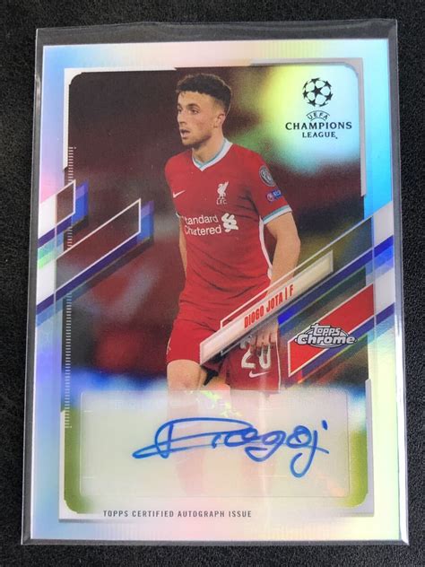 Yahoo オークション diogo jota auto Liverpool topps chrome ジョタ