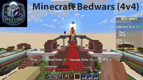 Minecraft Hypixel BedWars 4v4 MBedWars Episode 3 YouTube