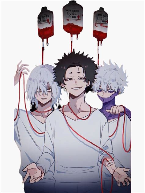 Shigaraki And Dabi Toya Sticker For Sale By Salah Bgh Redbubble