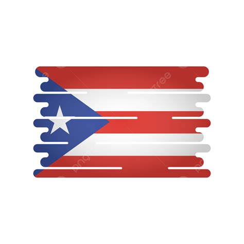 Puerto Rico Flag Clipart Vector Puerto Rico Flag Png Vector Design