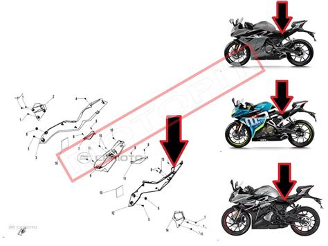 Cf Moto Panel Arka Sol Siyah Motopit Motosiklet