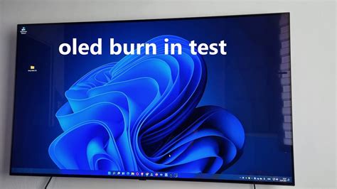 LG OLED BX 2020 BURN IN TEST Day 216 YouTube