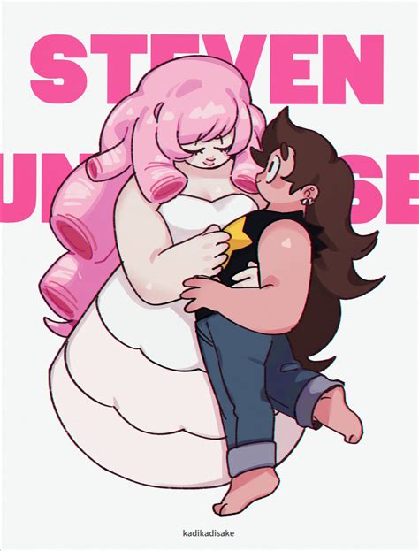 Rose Quartz Universe And Greg Universe Steven Universe Drawn By Kaji