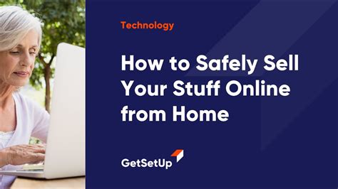 How To Safely Sell Your Stuff Online From Home Classes Designed For Older Adults Youtube