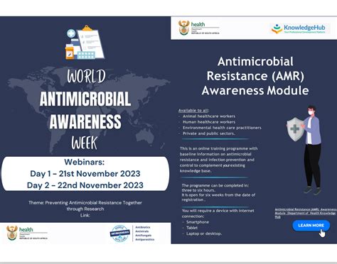 World Antimicrobial Awareness Week 2023 Session 1 Research In The