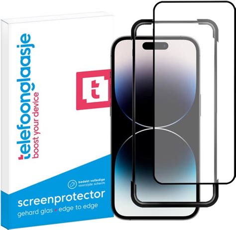 Telefoonglaasje Screenprotector Voor Iphone Pro Volledig Dekkend