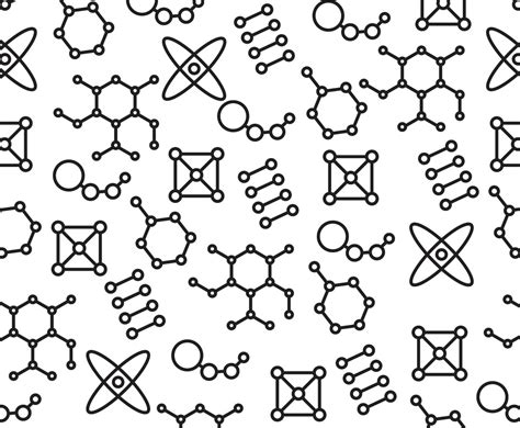 Molecules Pattern Vector Art And Graphics