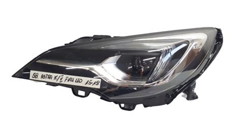 Opel Astra K V Lampa Lewa Full Led Por Wnaj Ceny Allegro Pl