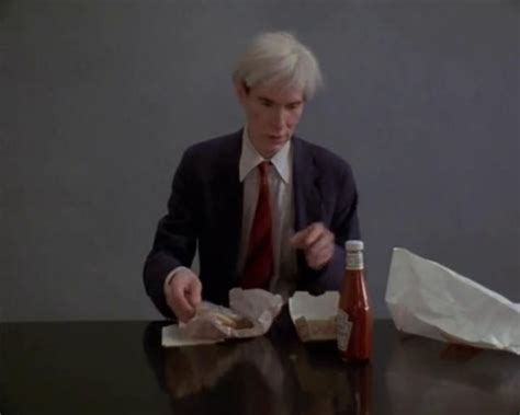 Andy Warhol Eats A Burger King Whopper And We Watch And Watch Andy