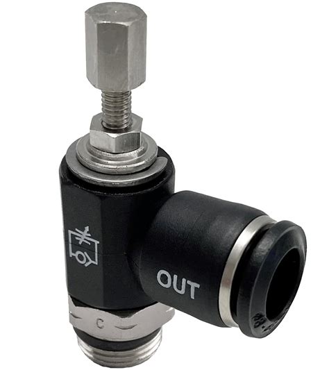 Regulador Unidireccional Orientable Para Cilindro Universal Short