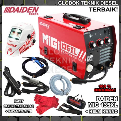 Jual Daiden Mesin Las Co Migi Xl Kg Mma Mig Welding Co Gasless