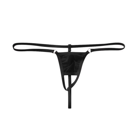 String Tanga Sexy Mens Stretch Bulge Pouch Thong Bikini Briefs Slip