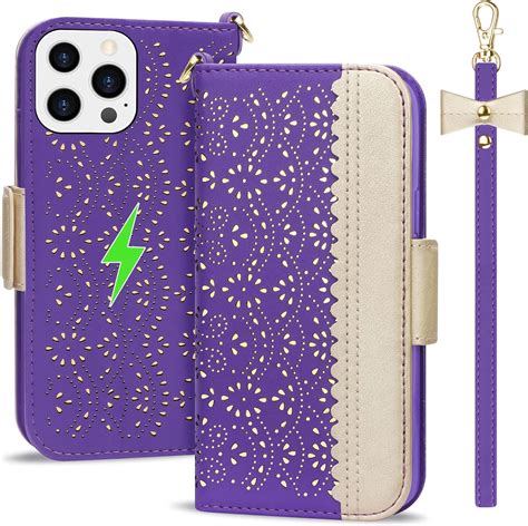 Amazon Funda Tipo Cartera Para IPhone 14 Pro Max Funda De