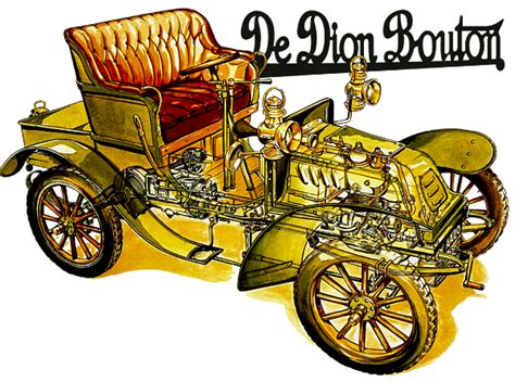 France Famous Car De Dion Bouton Type R8 Cv Cutaway Art Jigsaw Puzzle