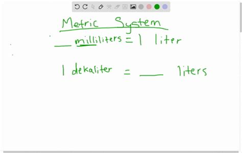 SOLVED:The abbreviation for liter is