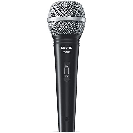 Amazon Shure PG48 QTR Cardioid Dynamic Vocal Microphone With On