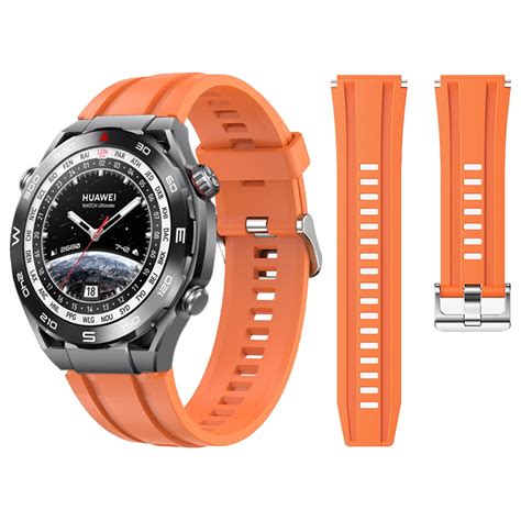 22mm Sports Silicone Strap For HUAWEI GT 3 Pro Ultimate Samsung Galaxy