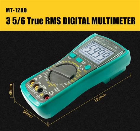 Proskit Mt Digital True Rms Multimeter Makers Electronics