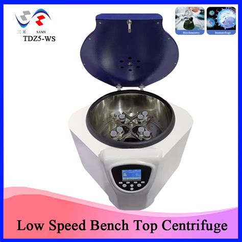 Tdz5 Ws Bench Top Serological Low Speed Laboratory Centrifuge With LCD