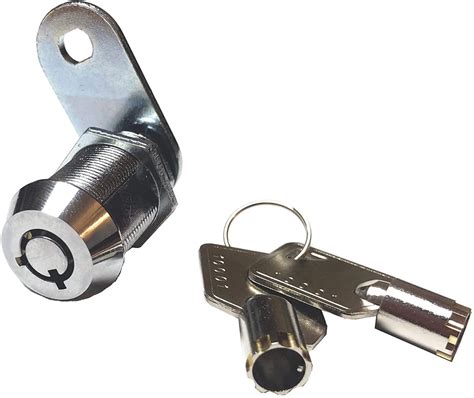 Kingsley Hardware Cam Lock Chrome Finish Cylinder Keyed Alike