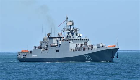 Росія вивела в Чорне море фрегат Адмірал Ессен рівень ракетної