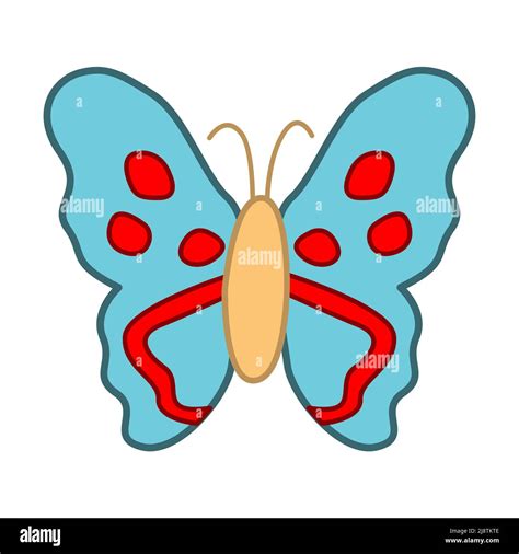 Rosa Schmetterling Clipart Stock Vektorgrafiken Kaufen Alamy