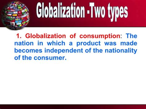 Globalization Of World Economy Ppt