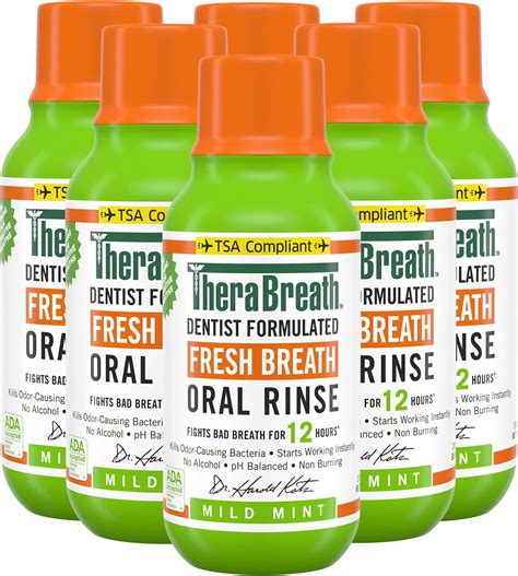 Amazon TheraBreath Fresh Breath Dentist Formulated Oral Rinse