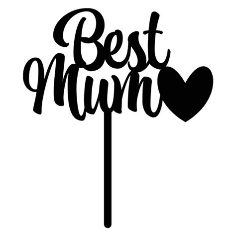 Best Mum Cake Topper Mother S Day Cakes Cake Decorating Toppers