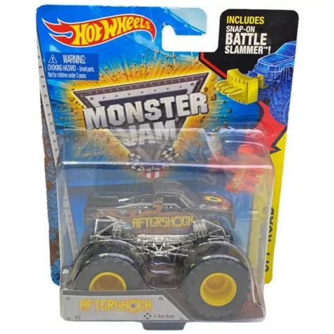Hot Wheels Monster Jam Aftershock Monster Truck Voiture Moul E Sous Pression Scell E Eur