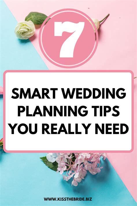 7 Essential Wedding Planning Tips Kiss The Bride Magazine