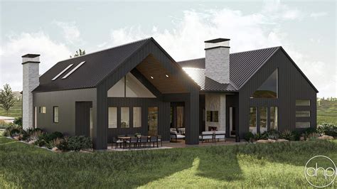 Modern Style House Plan Ridgeview