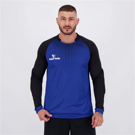 Camisa Super Bolla Goleiro Kazan Manga Longa Royal Futfanatics