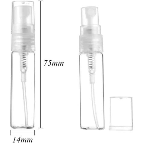 30 Pièces Flacons Vaporisateurs Vide 5 ml Flacon de Pulvérisateur de