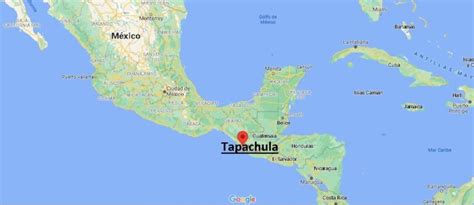 ¿dónde Está Tapachula Mapa Tapachula ¿dónde Está La Ciudad