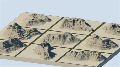 Worldpainter Mountain Brushes Minecraft Map