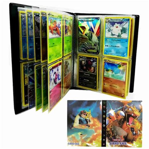 TAKARA TOMY 240 Pièces Cartes Pokémon Livre D album Cool Anime Dessin