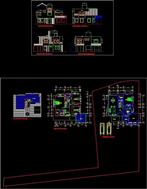 House Villa DWG Full Project For AutoCAD Designs CAD