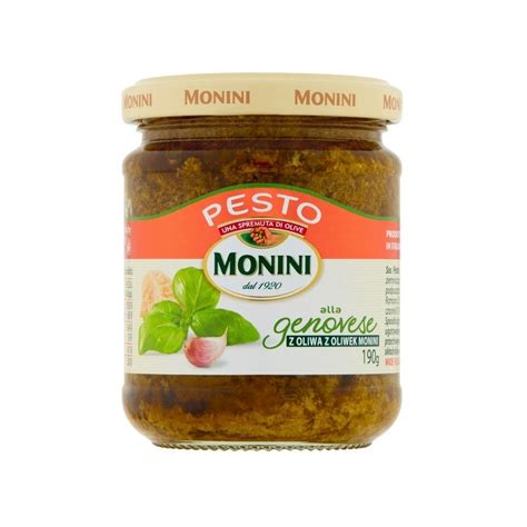 Sos Pesto Z Bazyli G Monini Sklep Spo Em Kielce