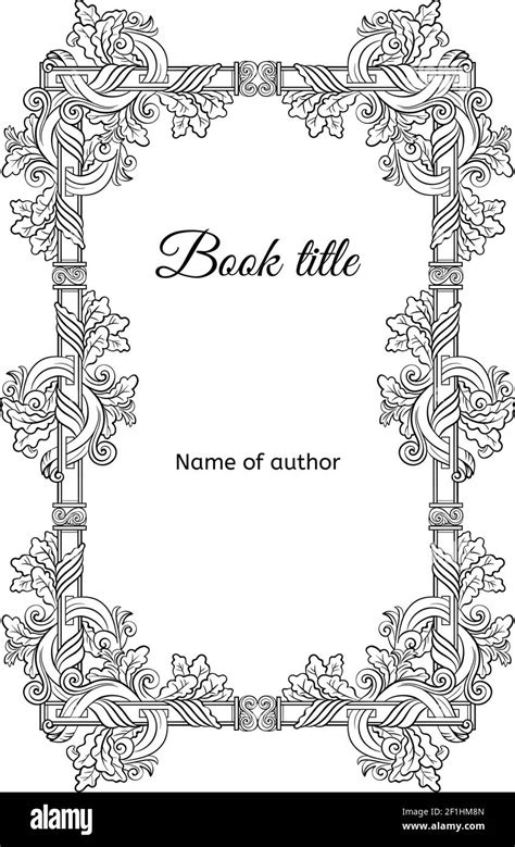 vignettes vector vectors black  white stock  images alamy