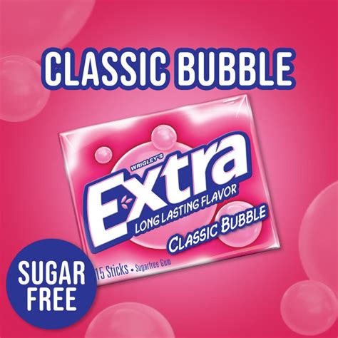 Extra Bubble Gum Flavor