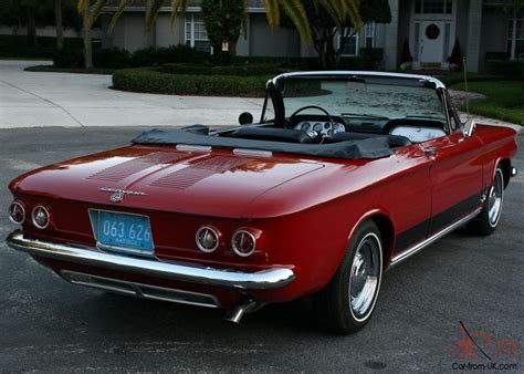 Famous Turbo Spyder Restored 1963 Chevrolet Corvair Monza Spyder