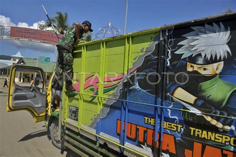 PENGAMANAN POS PERBATASAN RI TIMOR LESTE ANTARA Foto