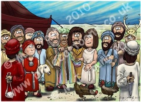 Genesis 37 Josephs Dreams Scene 02 The Coat Of Many Colours