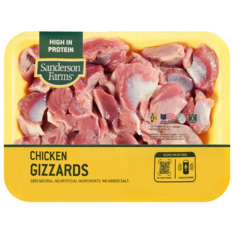 Sanderson Farms Chicken Gizzards Super 1 Foods